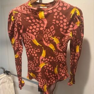 FARM Rio multicolor Patterned Bodysuit